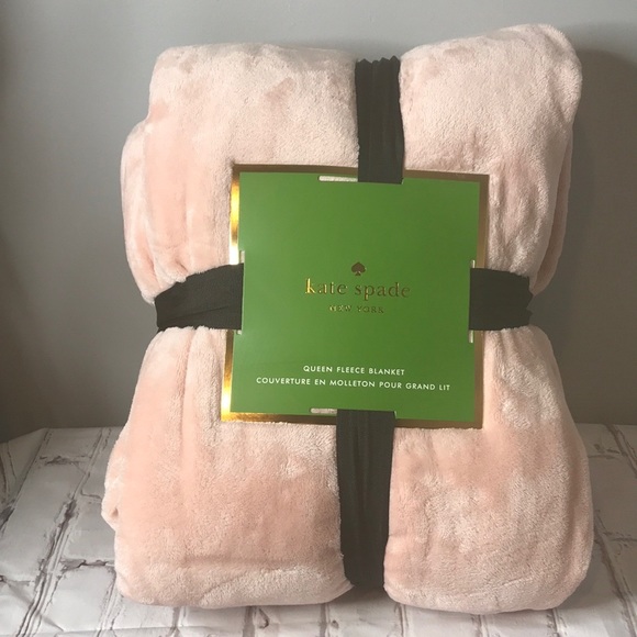 kate spade Other - Kate Spade Queen Sized Fleece Blanket
